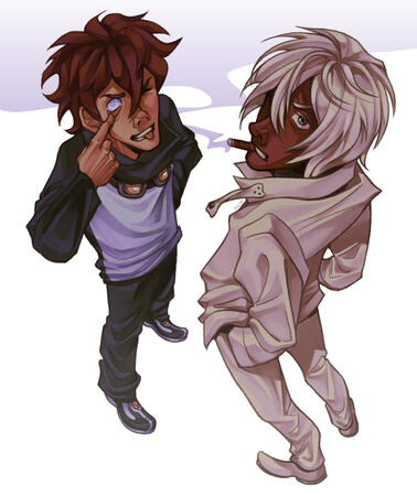 Leo & Zapp (Kekkai Sensen)